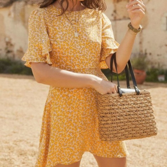 Auguste The Label Dresses & Skirts - AUGUSTE The Label Dean Goldie Floral Mini Dress {C6}